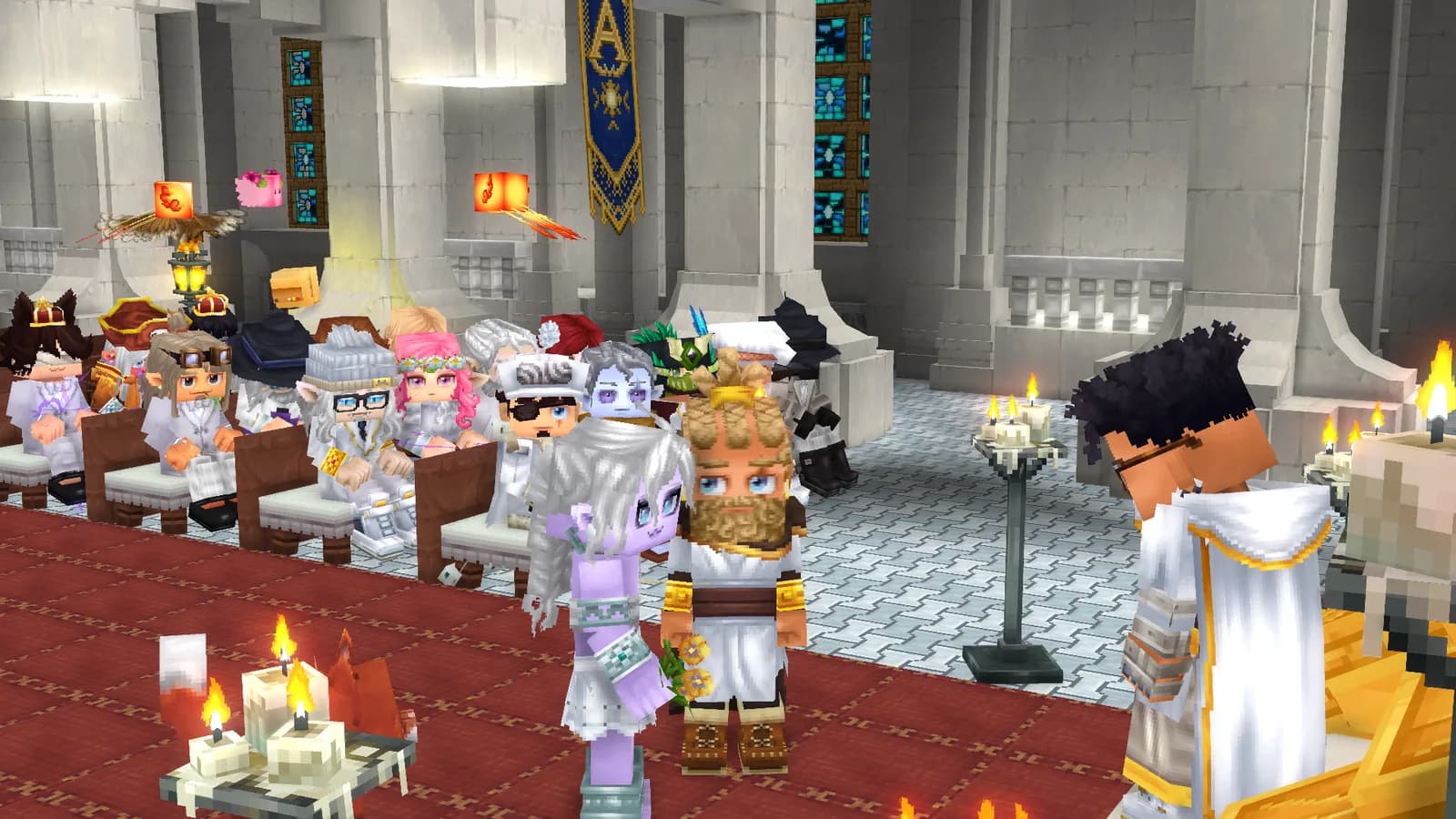 Una boda de la comunidad en la catedral