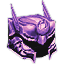 Sunplate Charged Dark Silver Helmet +1